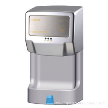 Silver Color Hand Dryer with Base V-183s